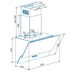 HOTTE DECORATIVE  AG4 A600 GBK