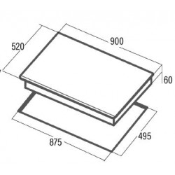 INDUCTION CONFORT  INSB 9012 BK