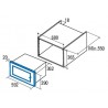 MICRO ONDES INTEGRABLE  MC25 GTC BK