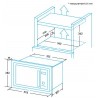 MICRO ONDES INTEGRABLE  EMW 2020IG BK